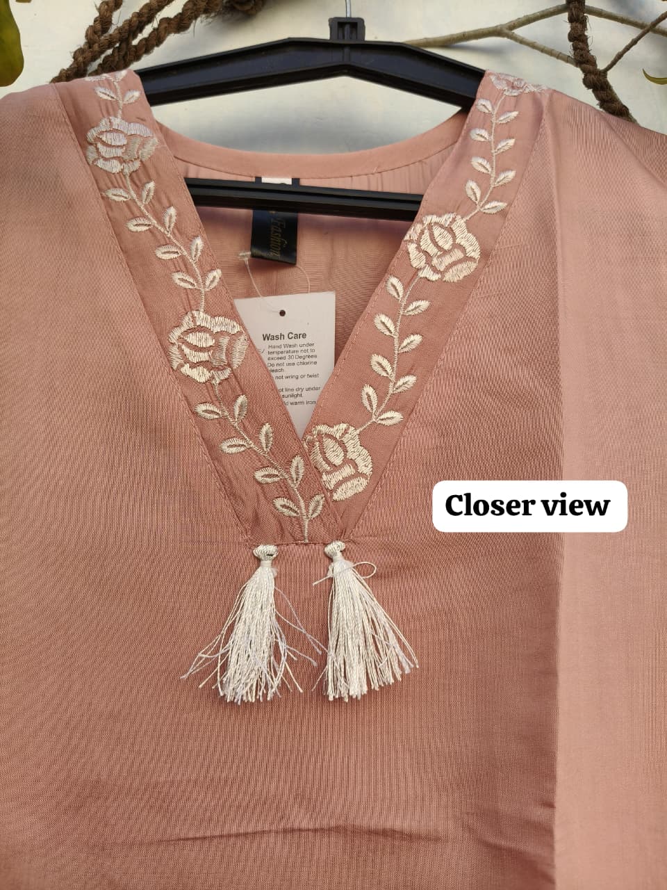 Peach Cordset – Subtle Elegance